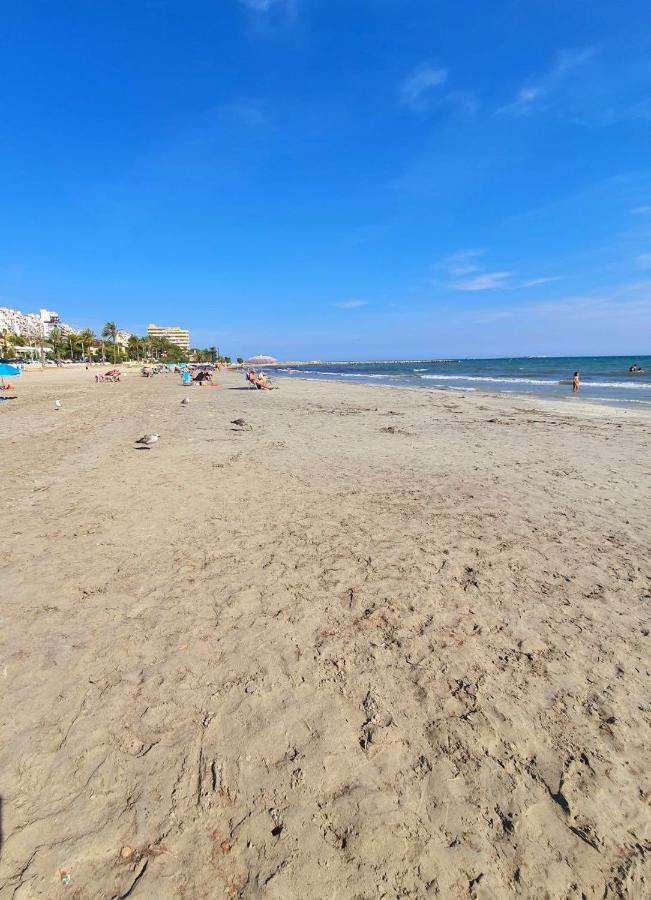 Sunflower Residence First Line By The Sea Santa Pola Exterior foto