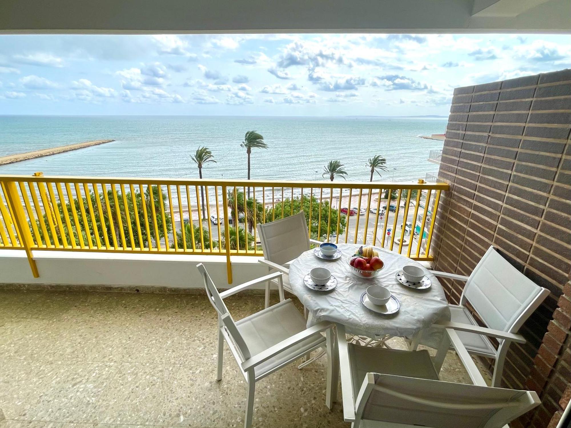 Sunflower Residence First Line By The Sea Santa Pola Exterior foto