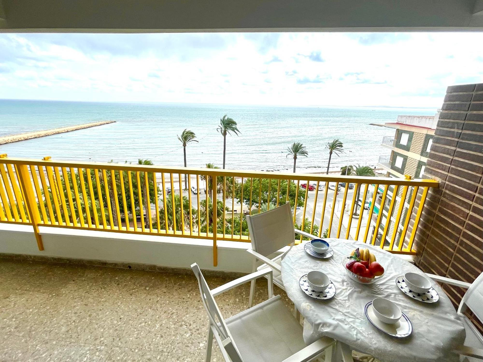 Sunflower Residence First Line By The Sea Santa Pola Exterior foto